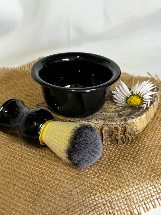 Shaver Bowl with Brush